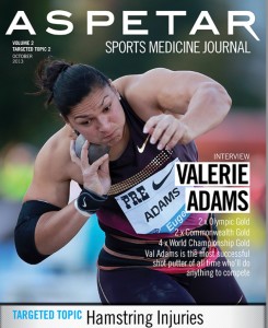 Valerie Adams Aspetar cover