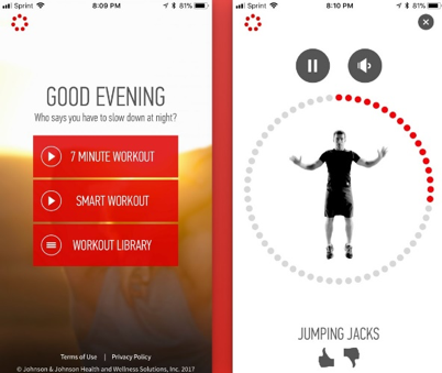 SMART Workout® App for Students