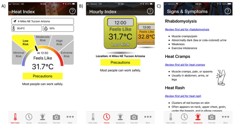 Beat the heat with the OSHA-NIOSH mobile app - BJSM blog - social media ...