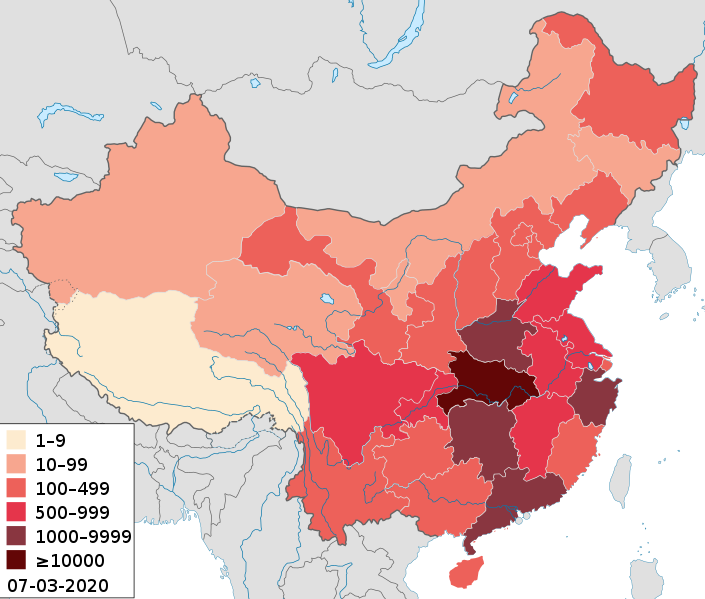 COVID-19 Outbreak Cases in Mainland China