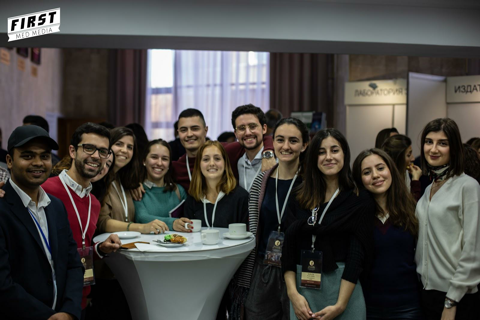 The international group of students after presenting their projects.