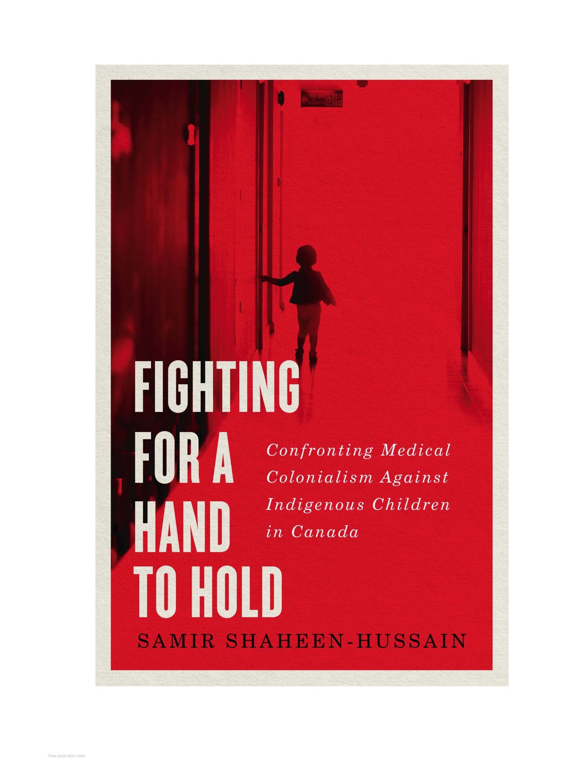 Book Cover for "Fighting for a hand to hold"