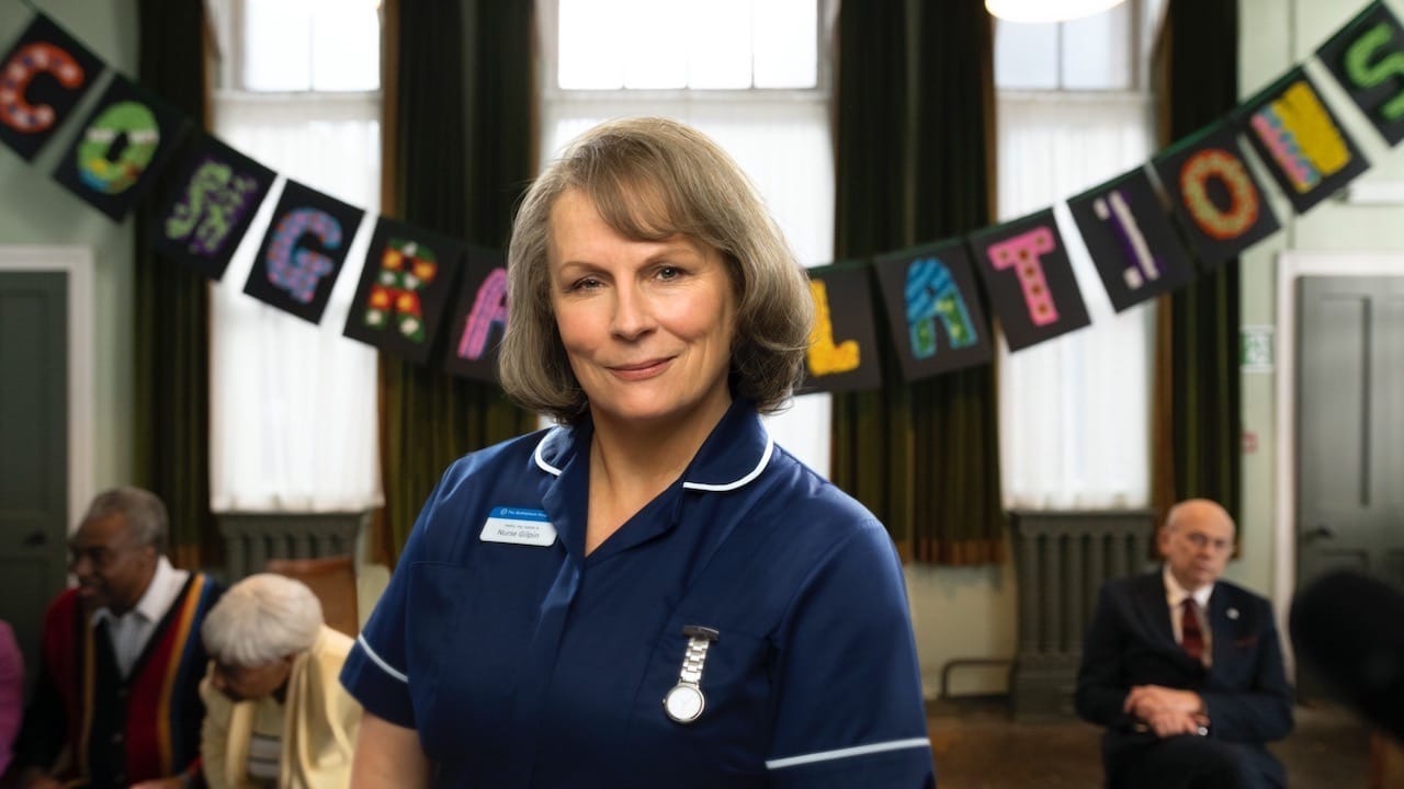 Sister Gilpin (Jennifer Saunders) commands her ward with an iron fist