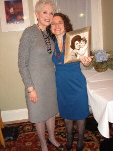 Photo of Diane Solomon with her mum
