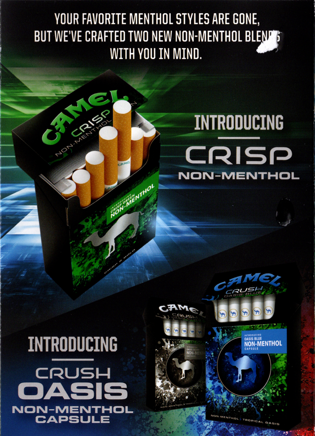 Imperial Tobacco supports menthol smokers with New Crush launch